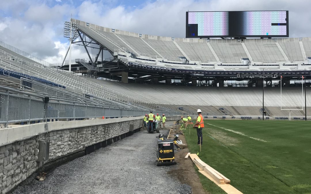 Beaver Stadium Sidelines